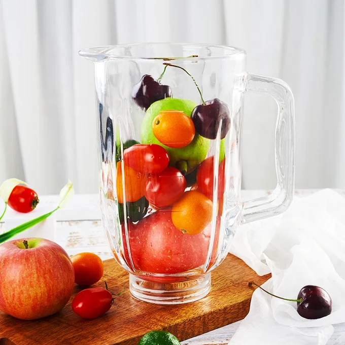 Glass Factory supplier blender jar spare compatible with BLACK + DECKERE replacement 1 lit blender jars blender glass jar
