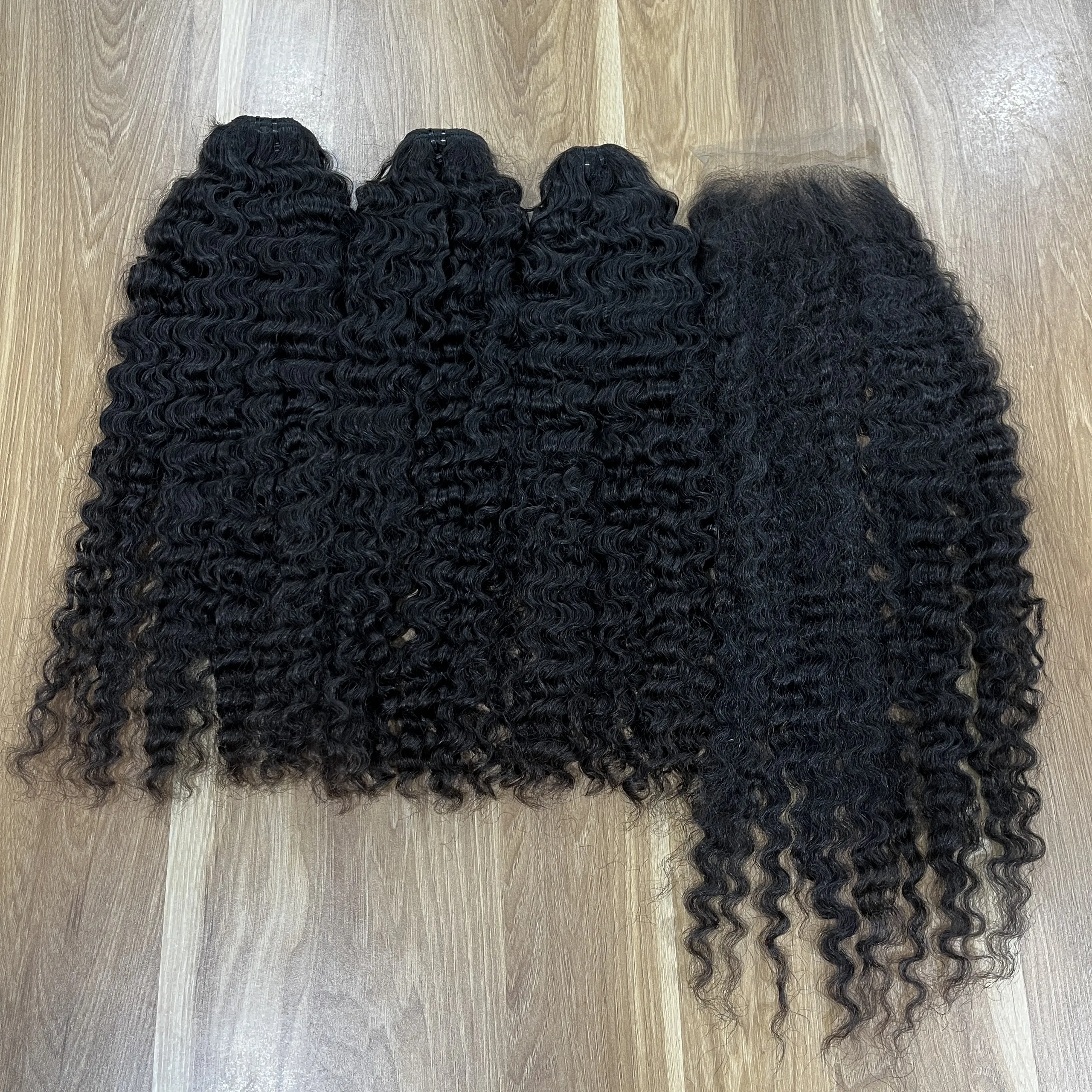 22' burmese tight remy hair super double drawn Vietnam hair wholesale price