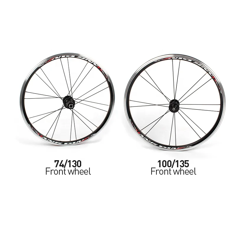Ferry Folding Wheelset Ra100 451 406 20-Inch Wheel Set Disc V-Brake 5 Peilin Wholesale