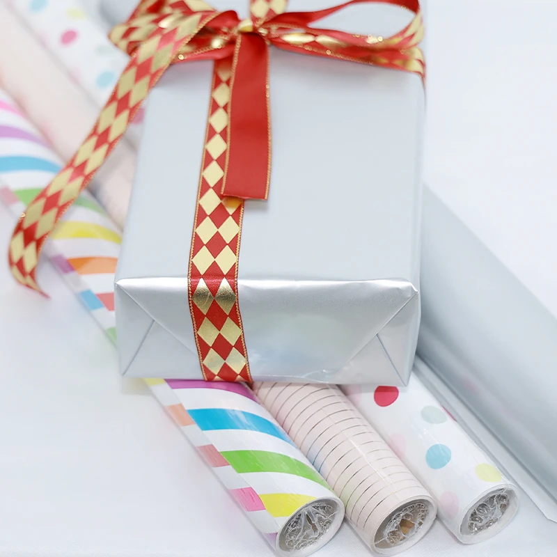 Best Price Gift Wrap Manufacture Custom Logo Wrapping Paper Roll For Gift