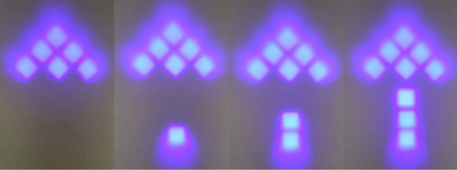 
LED Forklift Blue Flash Arrow light from Original supplier 