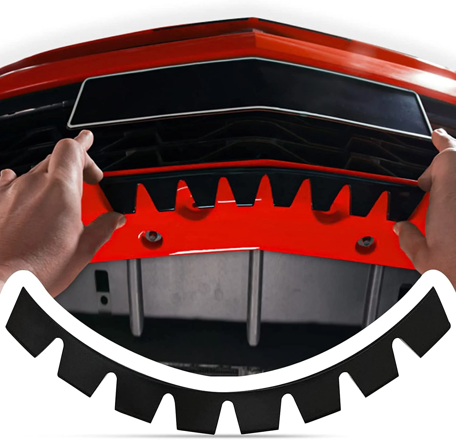 Car Bumper Scrape Guard Anti-Skid Bumper Protector is Compatible with SUV, DIY Bumper Protector kit Provides Chassis Protector