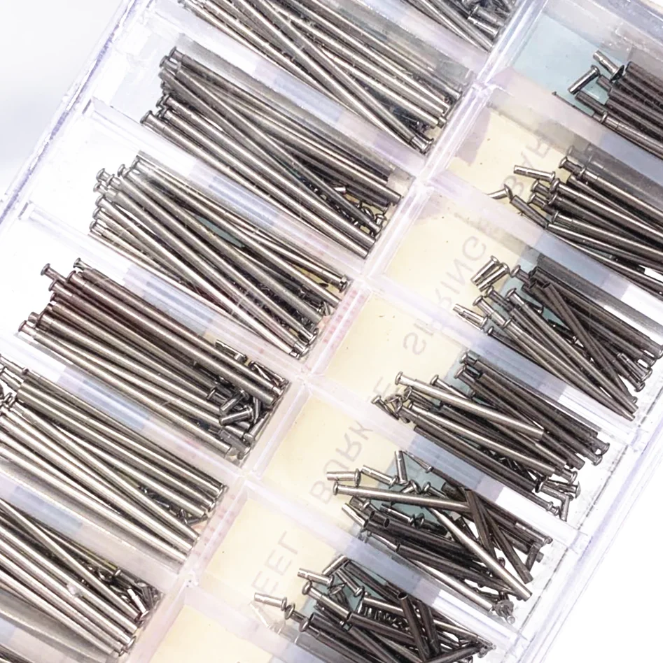 
Watch parts 300PCS Boxed Lugs Watch Band Spring Strap Link Pin 