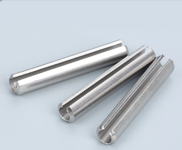 Factory direct 304 stainless steel elastic cotter cylindrical pin/hollow locating pin/GB879/cotter spring pin