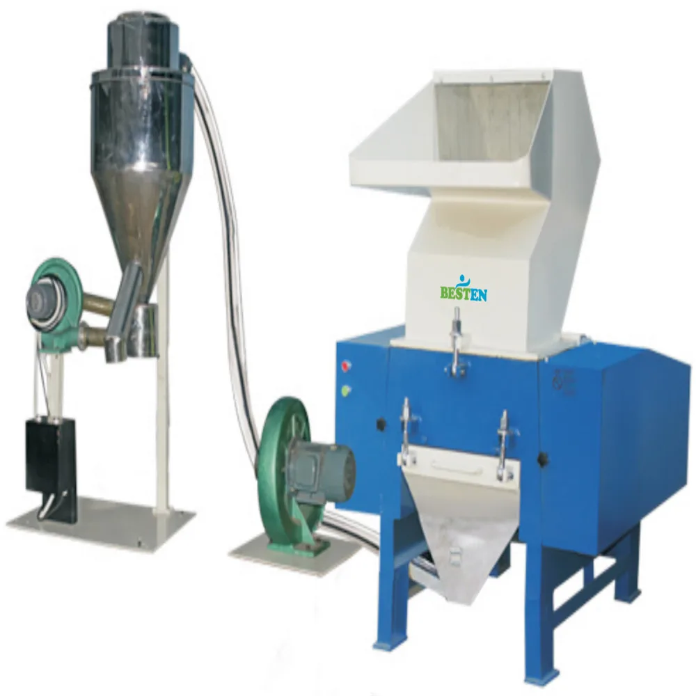 Хорошая цена, машина для измельчения ПЭТ бутылок, ПВХ, Пластиковая дробилка, гранулятор ПЭТ бутылок