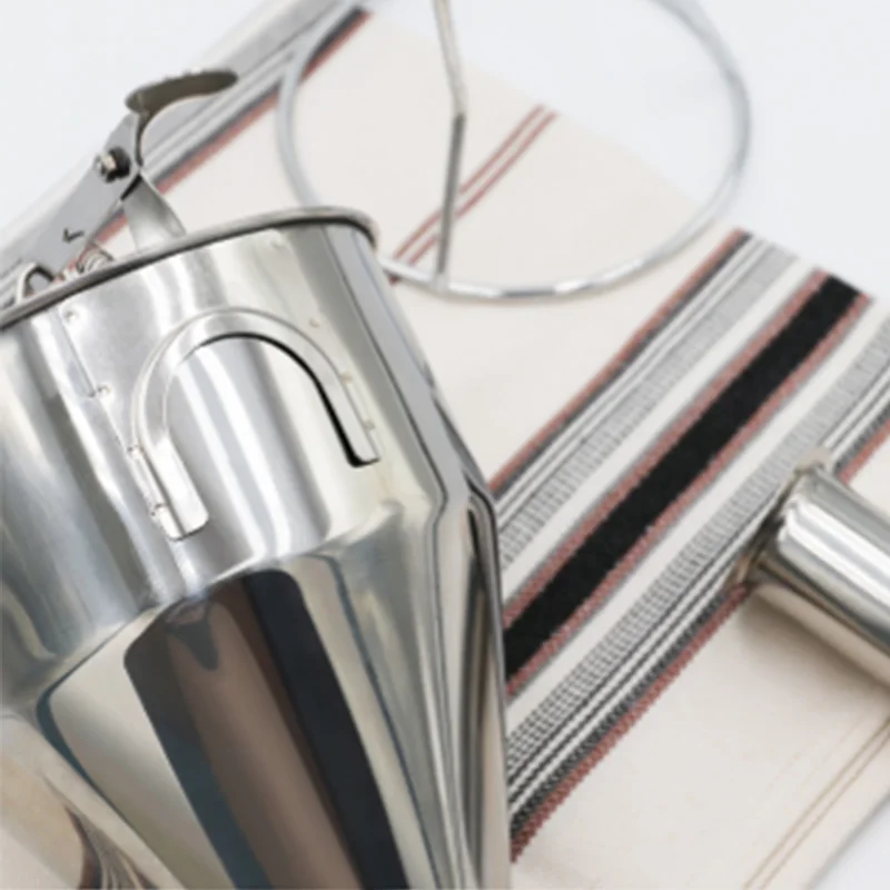 Bakest Durable Stainless Steel Explosive Powder Sieve Stainless Steel Cone Cake Batter Dispenser Cooking Tools