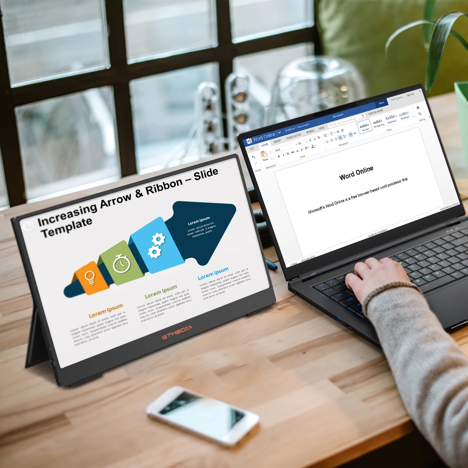 14 Inch 1080P FHD Full HD Gaming USB Portable Portatil Monitor Screen Extender For Laptop Mobile Portable Monitor