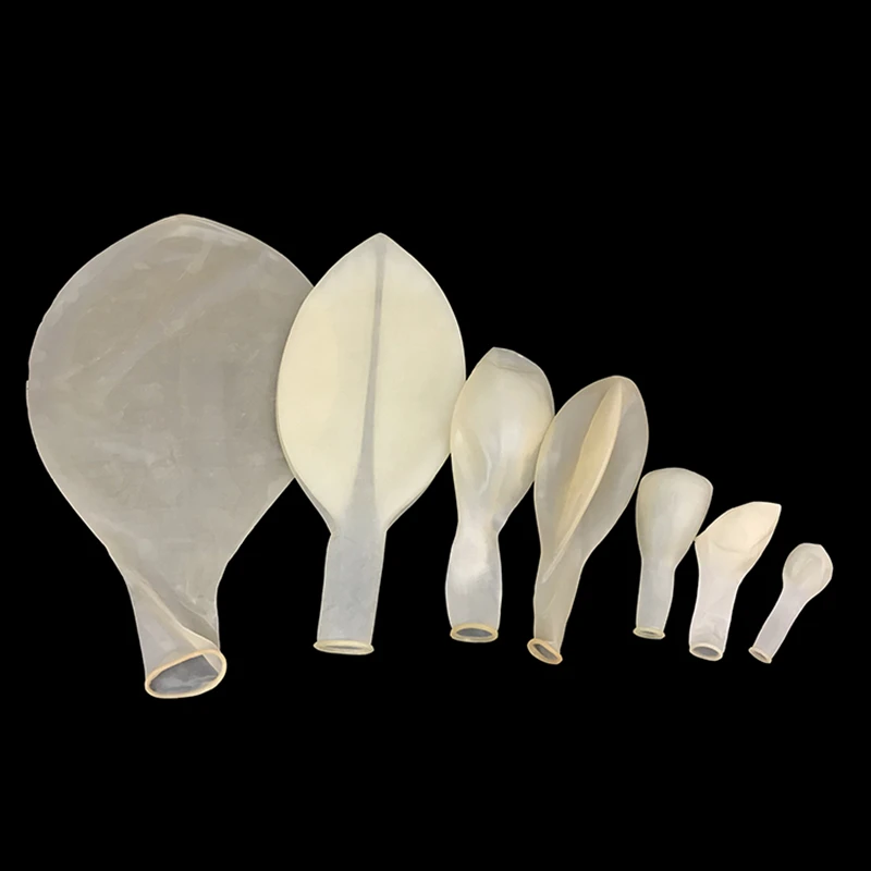 Romantic Wedding Party Birthday Decoration Inflatable Air Balls 5/12/18/36 inch Thick Clear Latex Balloons Transparent Balloons