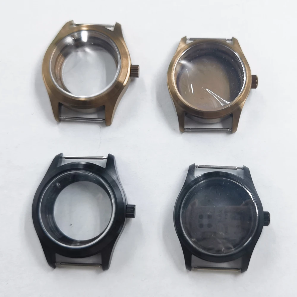 36mm 39mm Stainless Steel PVD Sapphire Glass 10 ATM Fit NH35 NH35A NH36 Movement Prince Watch Case Part