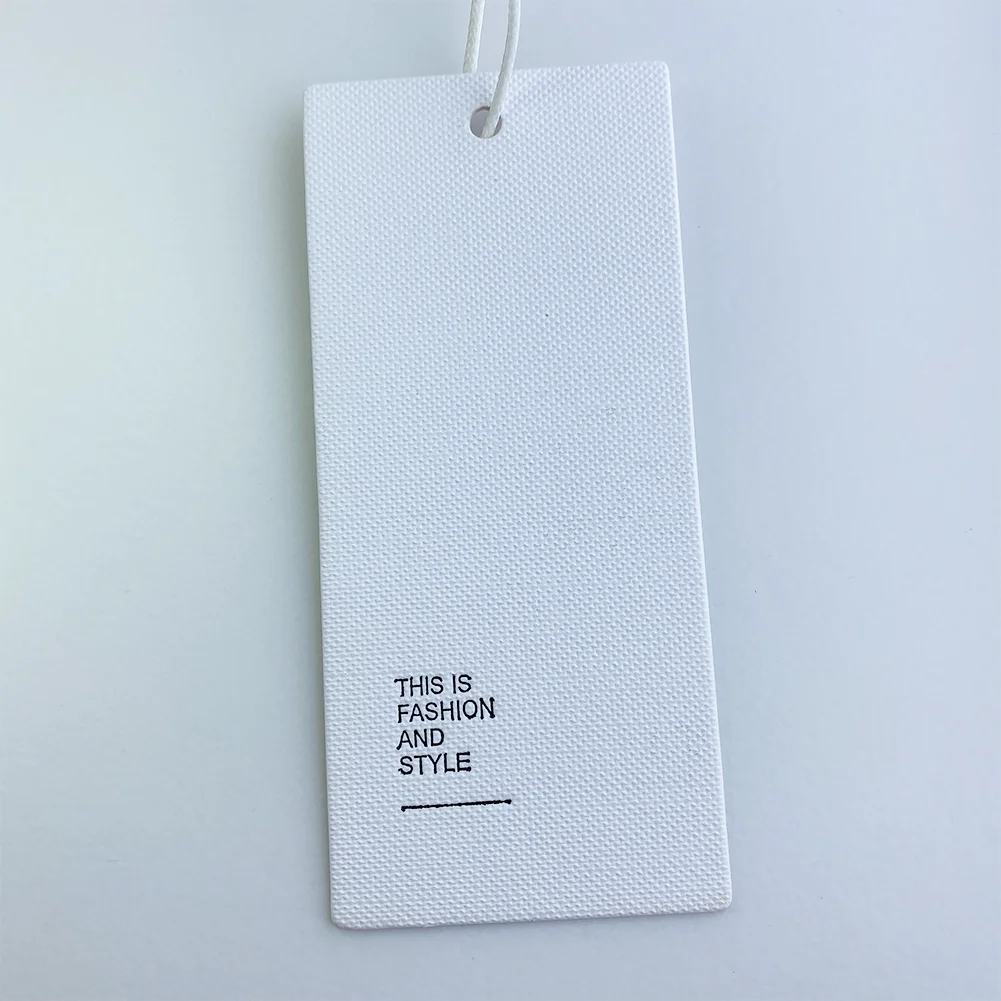 Популярное предложение, подвески для одежды из высококачественной ткани, этикетки для одежды