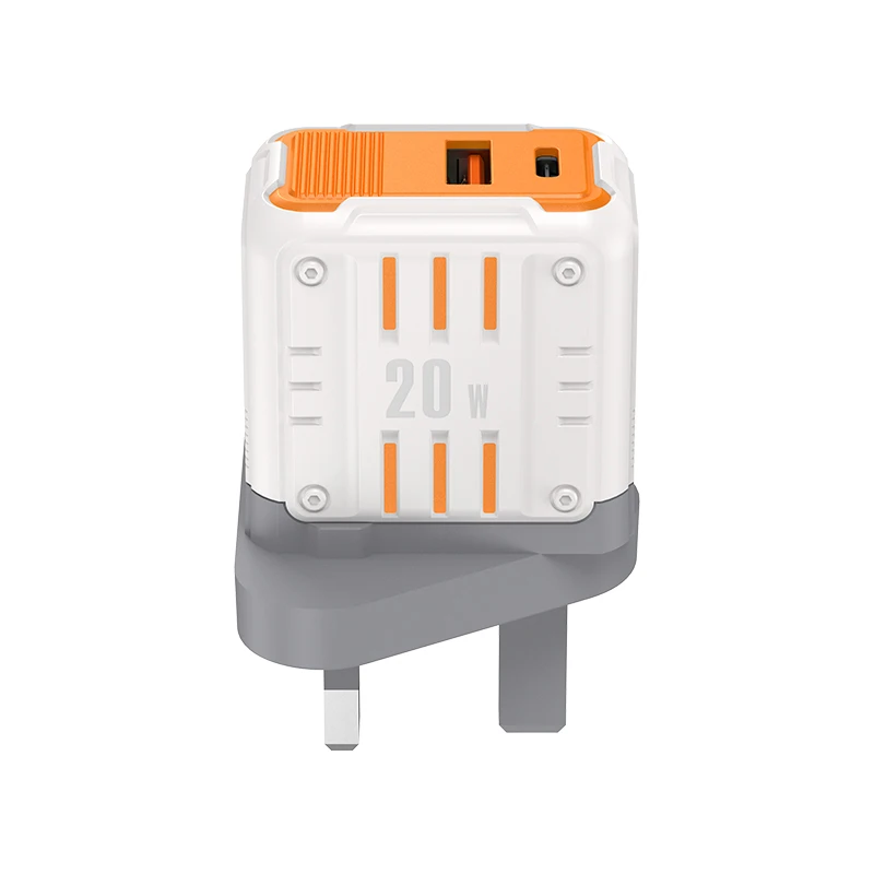 Power Supplier EU/US/UK Portable Fast Mobile Phone Charger 20W Charger Type c pd charger QC3.0 Fast Charger with cable ForIPHONE