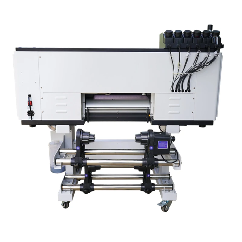Promotion Price 30cm UV DTF Printer Sticker Printing Machine 3 Heads Original XP600 UV Printer A3 UV Printer with Laminator