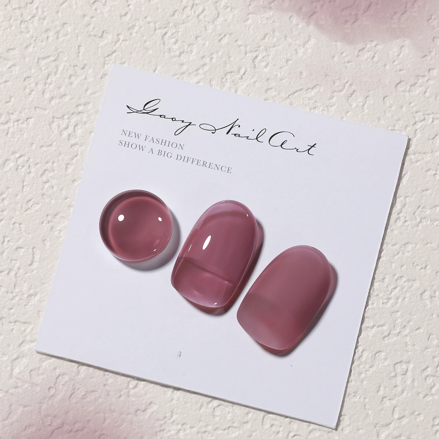 Wholesale Nails Supplies Salon 10ml Jelly Gel Polish Customized Colors Private Label Transparent Jade Fat Nail polish UV Gel