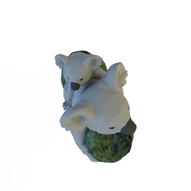 Online Wholesale 3d Figurine Manufacturers Souvenirs Figurines for Home Decor Custom Resin Animal Koala Statue