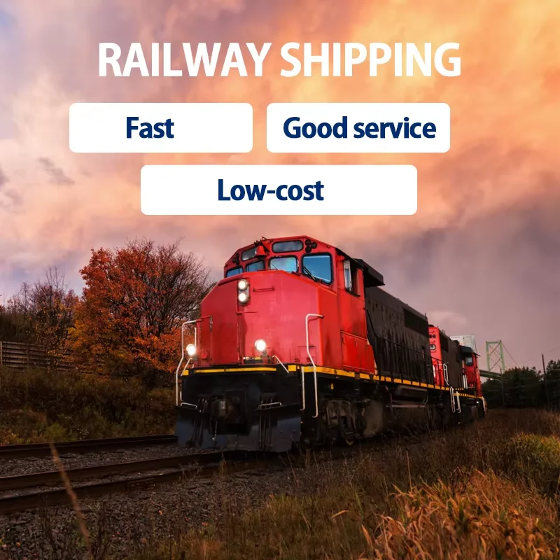 Top Sale cheap DDP DDU Railway freight forwarder to Europe Portugal Romania Poland Belgium Sweden door to door service