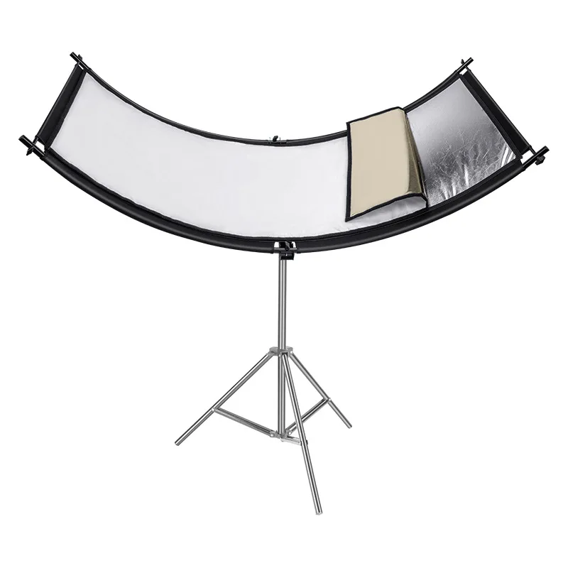 Factory price 65x178cm gold silver white black 4 colors photography light photo u shape reflector for studio photography