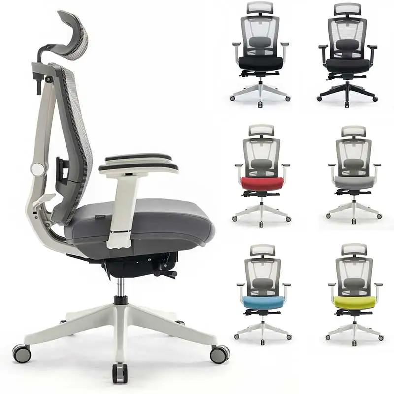 Ergochair Pro регулируемый по высоте 4D подлокотник представительский Donati с высокой спинкой офисный сетчатый стул эргономичный