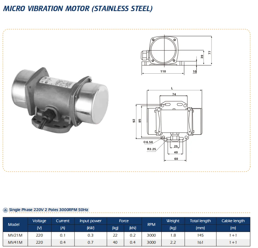 
Single Phase380V/220V micro stainless steel vibrator motor waterproof Mini vibrator micro ac gear motor and speed control 