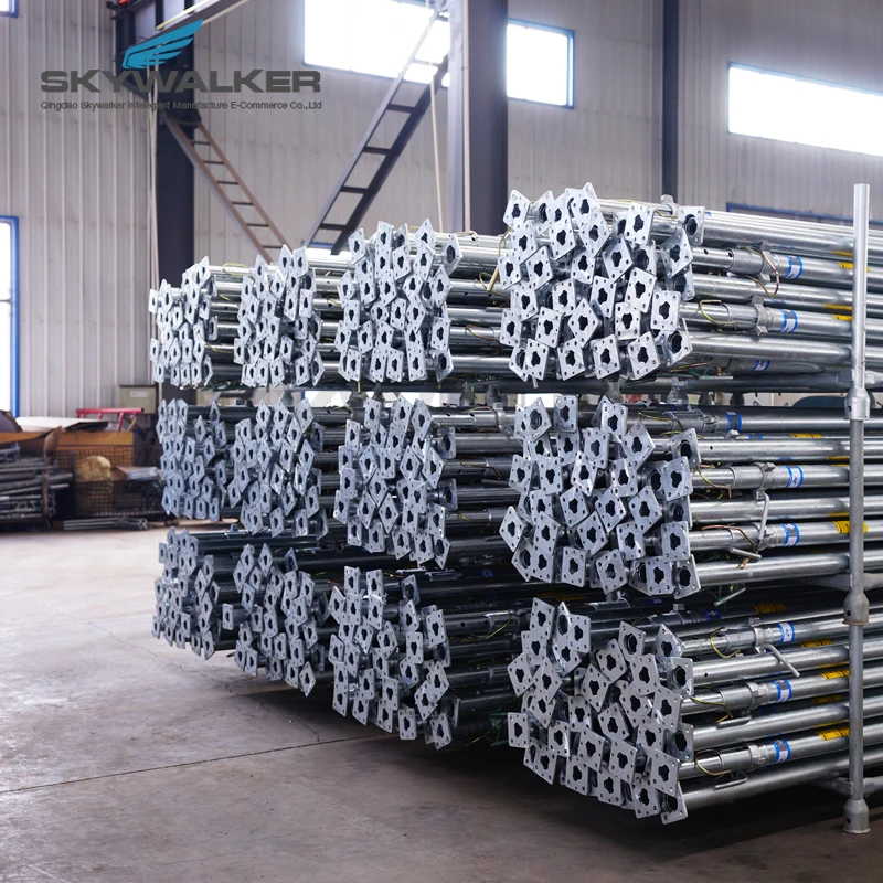 Adjustable telescopic scaffolding steel support jack post shore metal acrow props used in construction