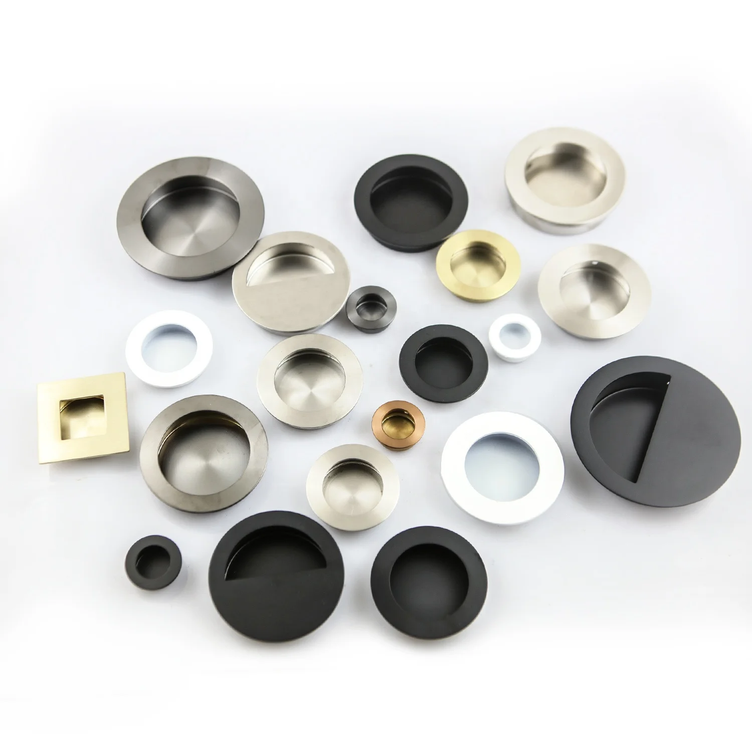 304 stainless steel concealed kitchen cabinet door handle