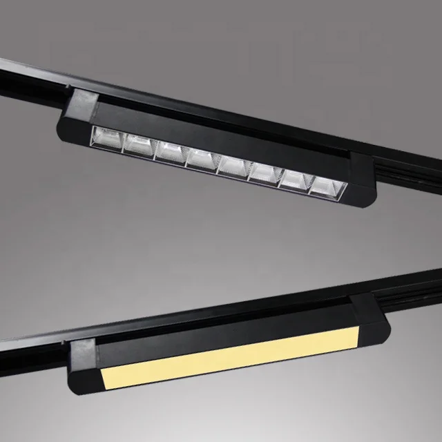 Factory Price Anti Glare Commercial Linear Indoor Lighting Led Magnetic Track Light