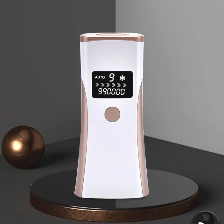Home Use Professional Permanent IPL Hair Removal Machine with Ice Cool Feature skin tone sensor 990000 flashes 9 levels
