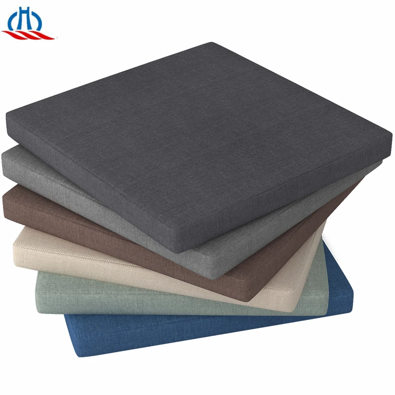 Съемный чехол на молнии, подкладка для стула, мягкая черная губчатая подушка для сиденья