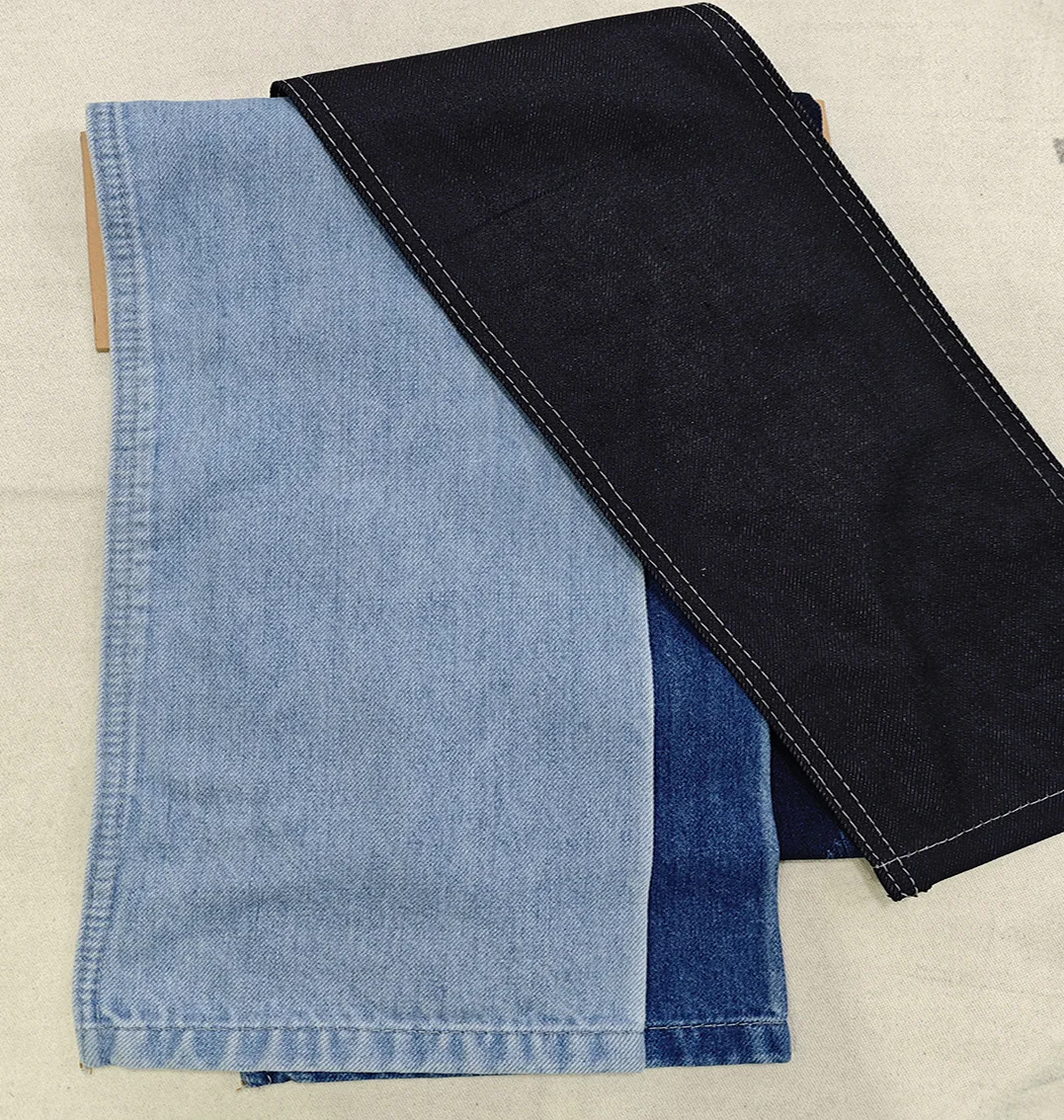 Denim Shirts For Men High Quality Wholesale Stretch Customized Denim Fabric