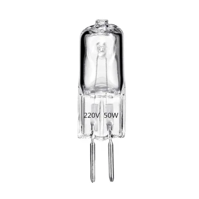 wholesale G4 Low voltage Halogen lamp bead G5.3 G9 Aroma lamp 220v 12V 20W 35W pin crystal bulb