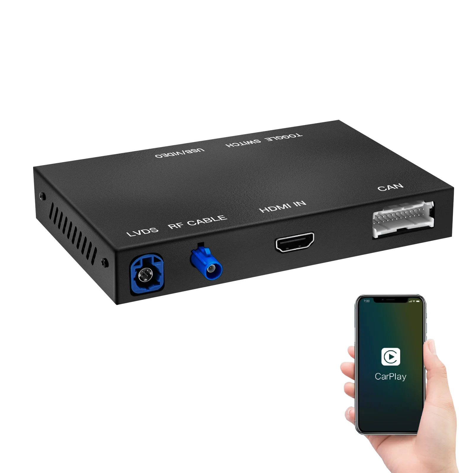 CARABC Android Central Control Screen Upgrade Android Auto Mirror Link Airplay Car Play Wireless Carplay For Lexus Is 2014-2019