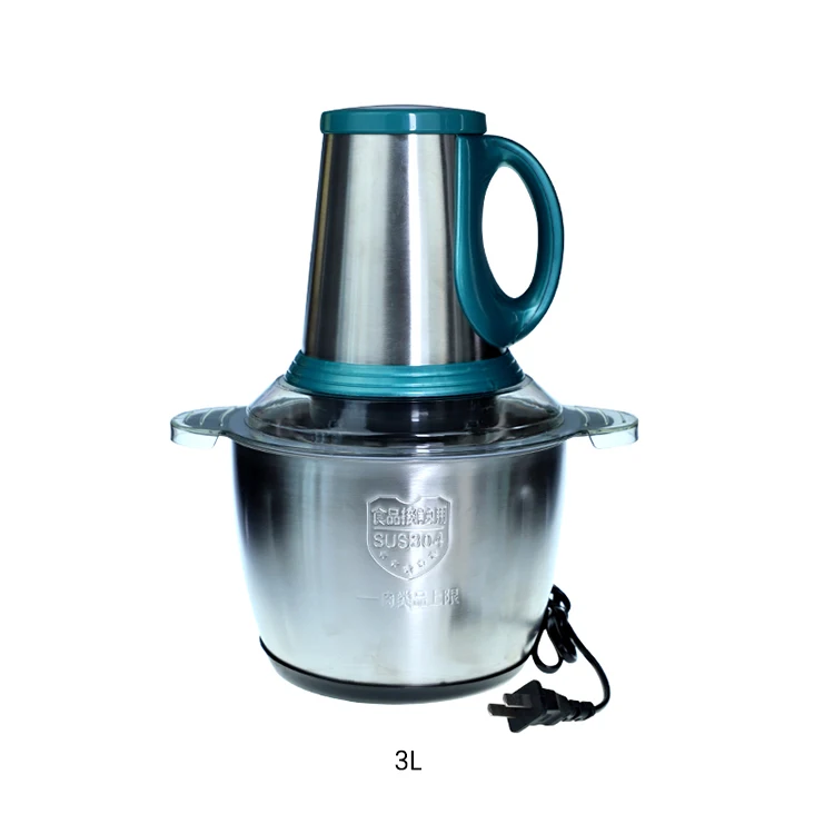 Amazon Kitchen Gadgets Electric Meat Grinder Stainless Steel 3l Electric Grinder Chopper Blender