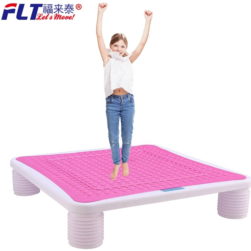 Well design top quality square jumping board mini trampoline for children and adults