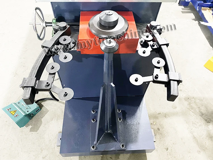 MYT-1000 Electric elbow making machine with manual round elbow flanging forming for round pipe making