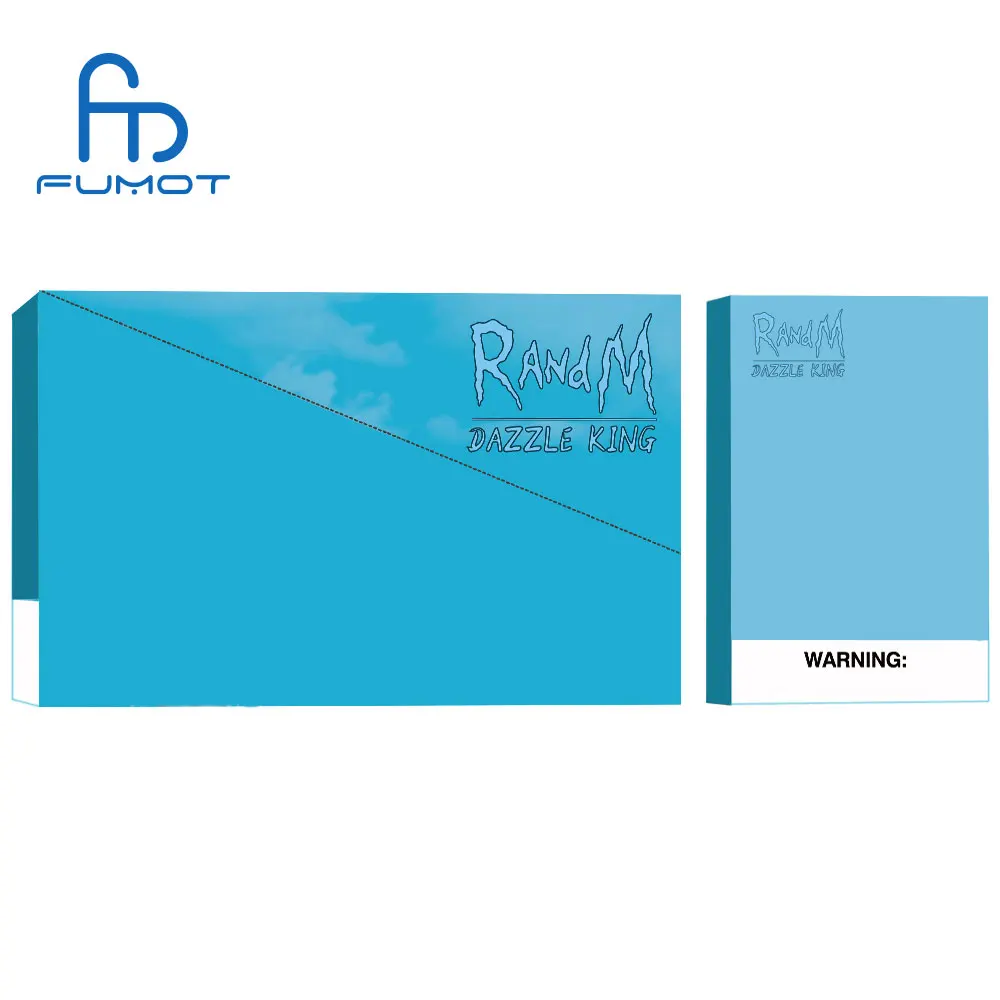 Модный randm Dazzle King упаковочная Подарочная коробка, 12 видов цветов аккумуляторная 3000