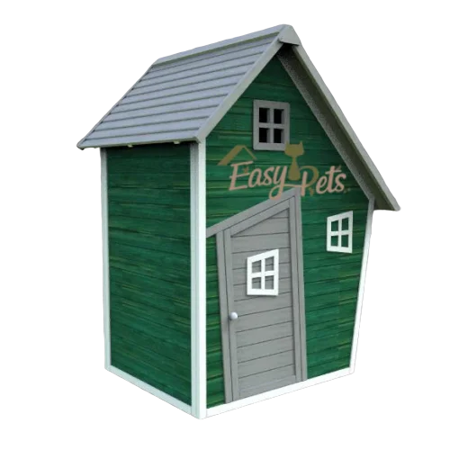 ODM Seaside Cottage Lodge Garden children play Wooden Model Toy Kit Diy Assembly Construction Cubby House Playhouse