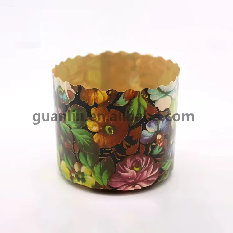 Guanlin Hot Sale Custom Round Parchment Cake Paper Baking Mold For Cupcakes