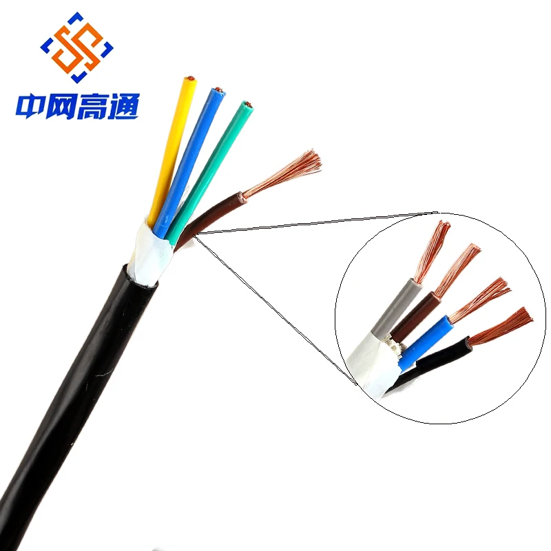 15 мм провод 10 мм 20 awg 4-жильный кабель для удлинителя 100 м кабель 220 В Электрический провод 2,5 мм x 4 жила 4 мм цена на кабель