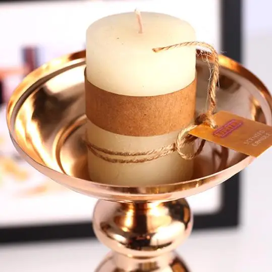 Candle Wax Promise Decoration Tall Road Lead Wedding Centerpieces Gold Tables Flowers Vases Holders Stands