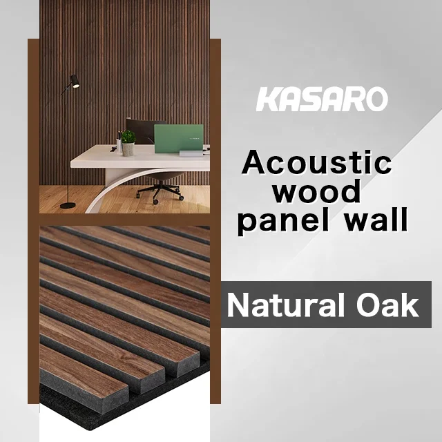 KASARO high-density Hot Sales mdf wood wall panels soundproof panels acoustic panels
