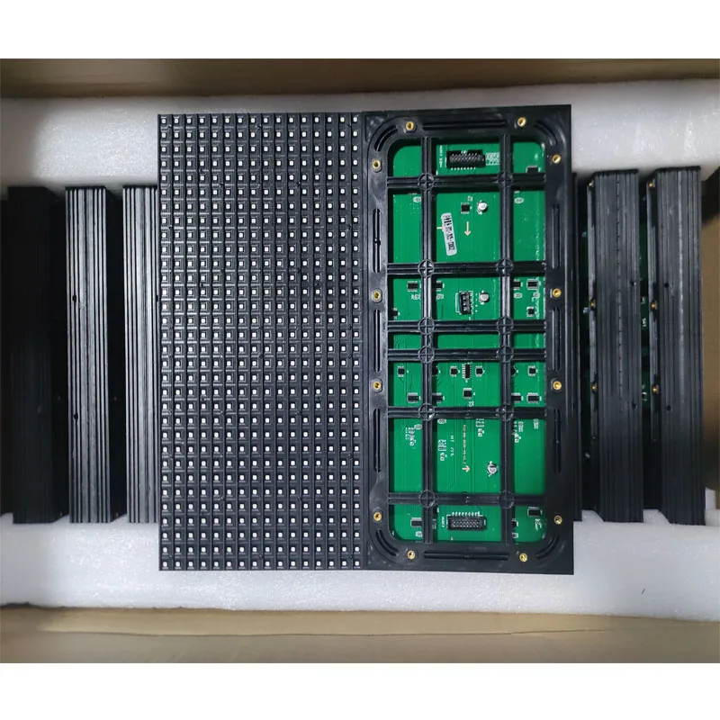 P10 RG Dual Color Panel module Unit Board Accessories advertising Walking Screen SMD Outdoor LED Module