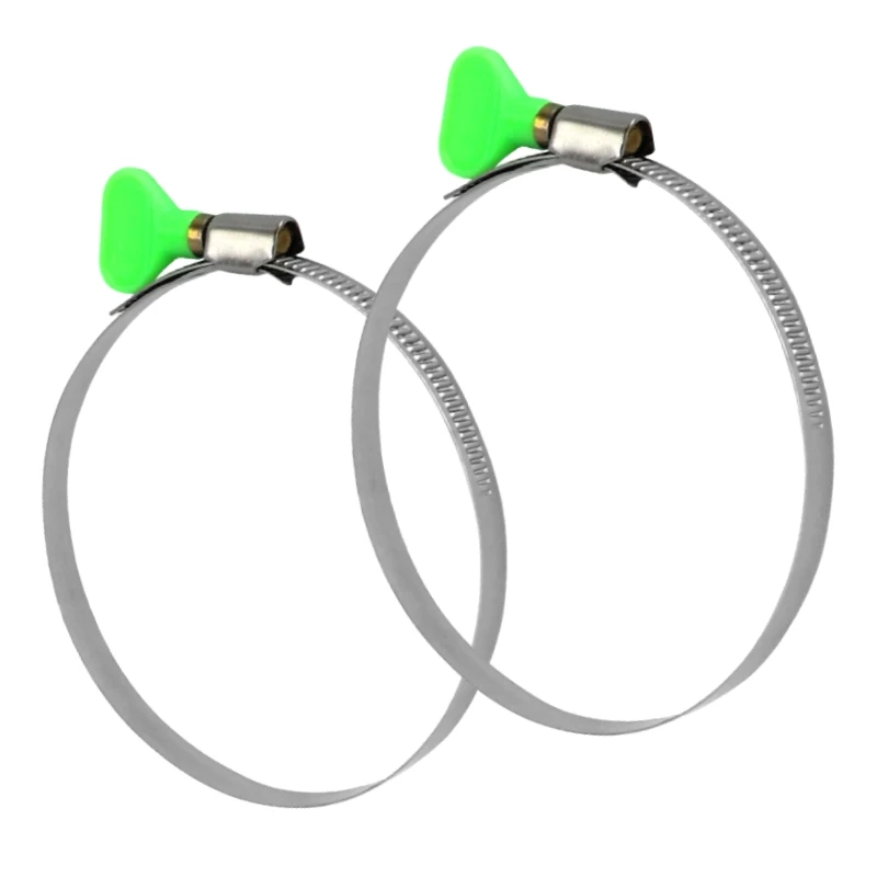 Din Stainless Steel German Type Hose Clamp 9Mm Width 304 201 German Steel Throat Hoop Clamp With A Variety Of Specifications