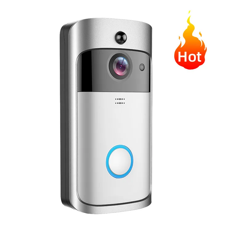 Smart Wifi Door Bell Apartment Dingdong Ring Bell Video Camera DoorBell Wireless