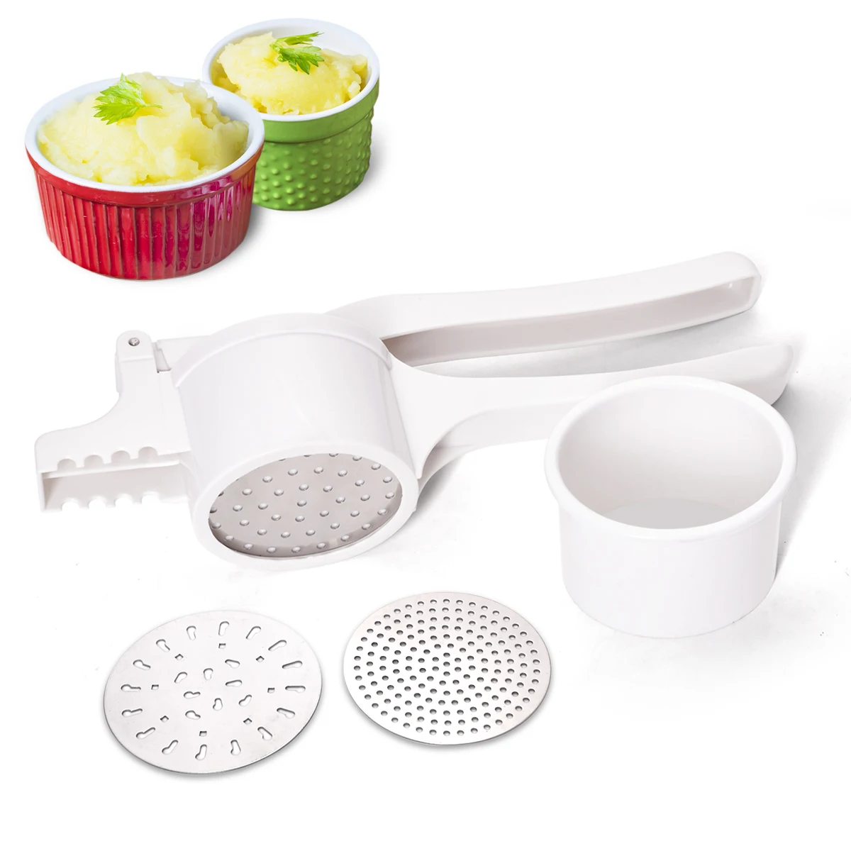 NURCH Amazon Top Seller Restaurant Equipment Machine Manual  Kitchen Gadget Hand Noodle Press kitchen tools