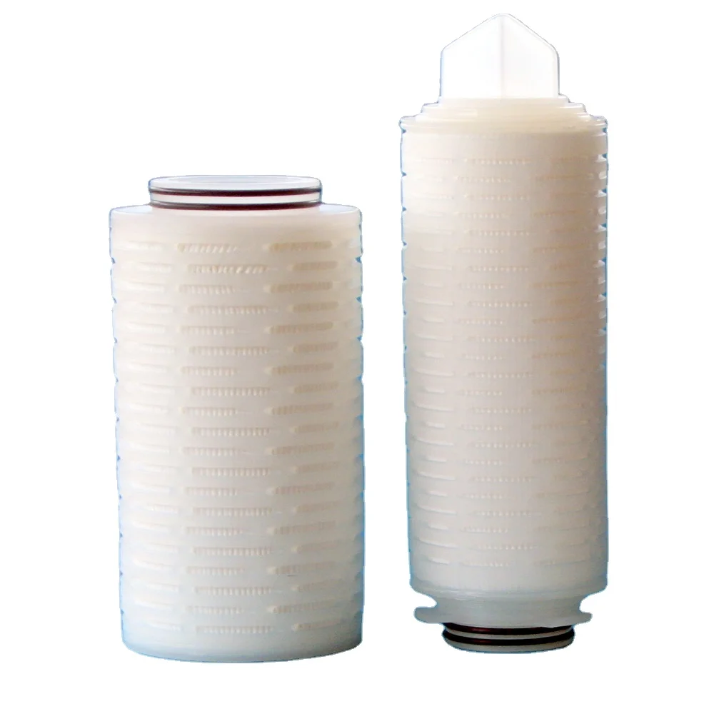 Custom Pp Shell Size Pleated Filter Membrane Filter Cartridge For Food Production