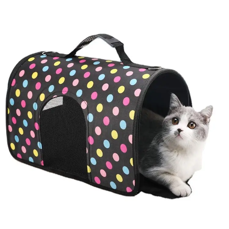 Pet Carrier for Cats,Dogs,Puppy with Airline Approved Soft Sided Pet Carrier Tote Bag for Dog Hot sale products
