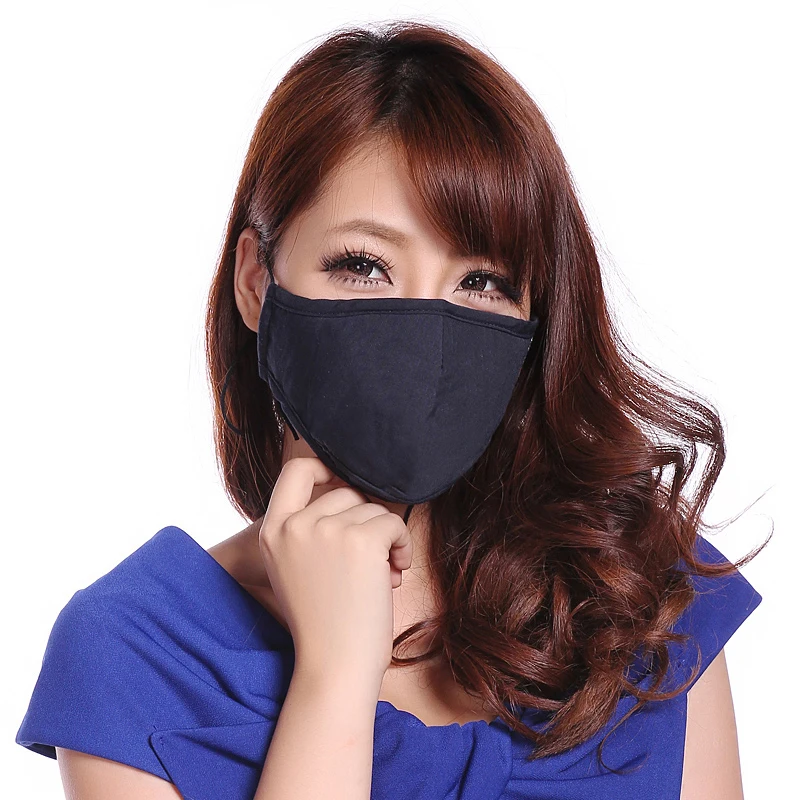 Antipollution Pollen Pm 2.5 Dust Mouth Cover Cotton Fabric N95 Electric Face Mask with OEM Logo