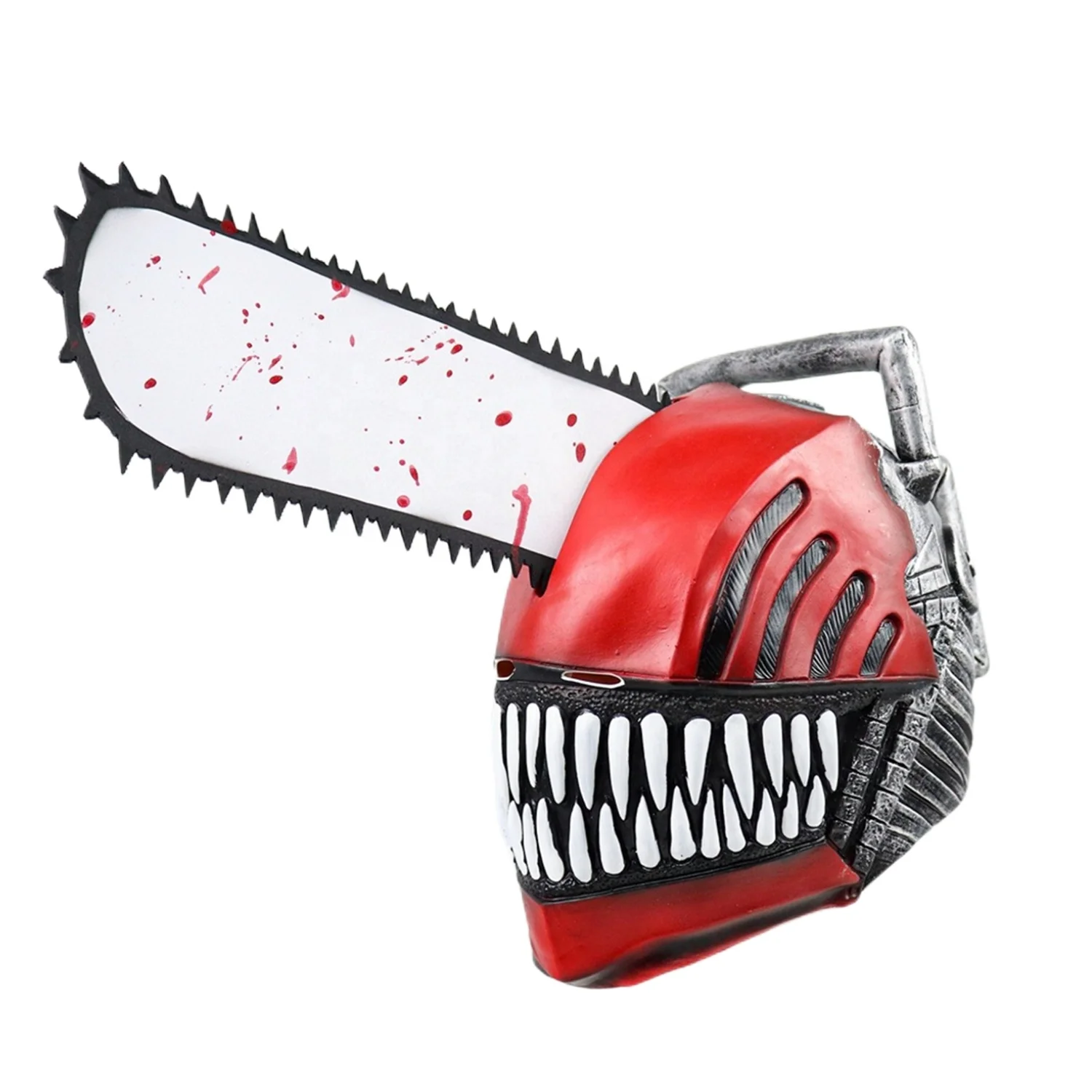 Chainsaw Man Denji Cosplay Mask Anime Denji Pochita Cosplay Latex Mask Halloween Party Props for Adult