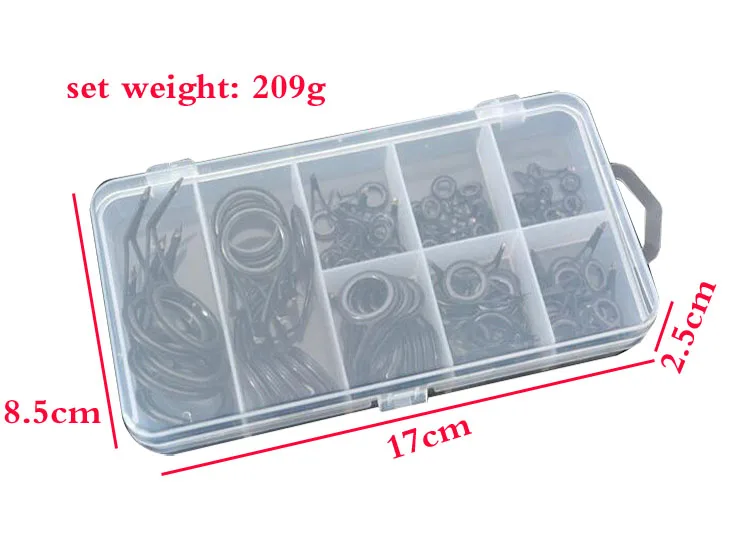 Factory Price 75pcs/set spinning guide ring diy fishing rod