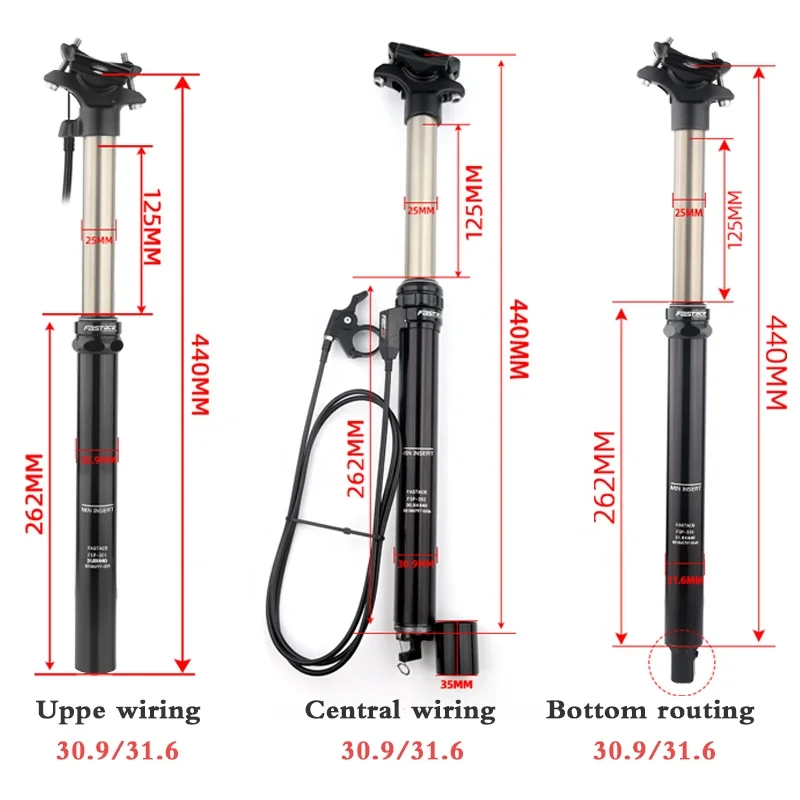 2021 hot sell Arrivals fastace mtb bike 30.9 31.6mm Aluminum alloy bicycle dropper seatpost