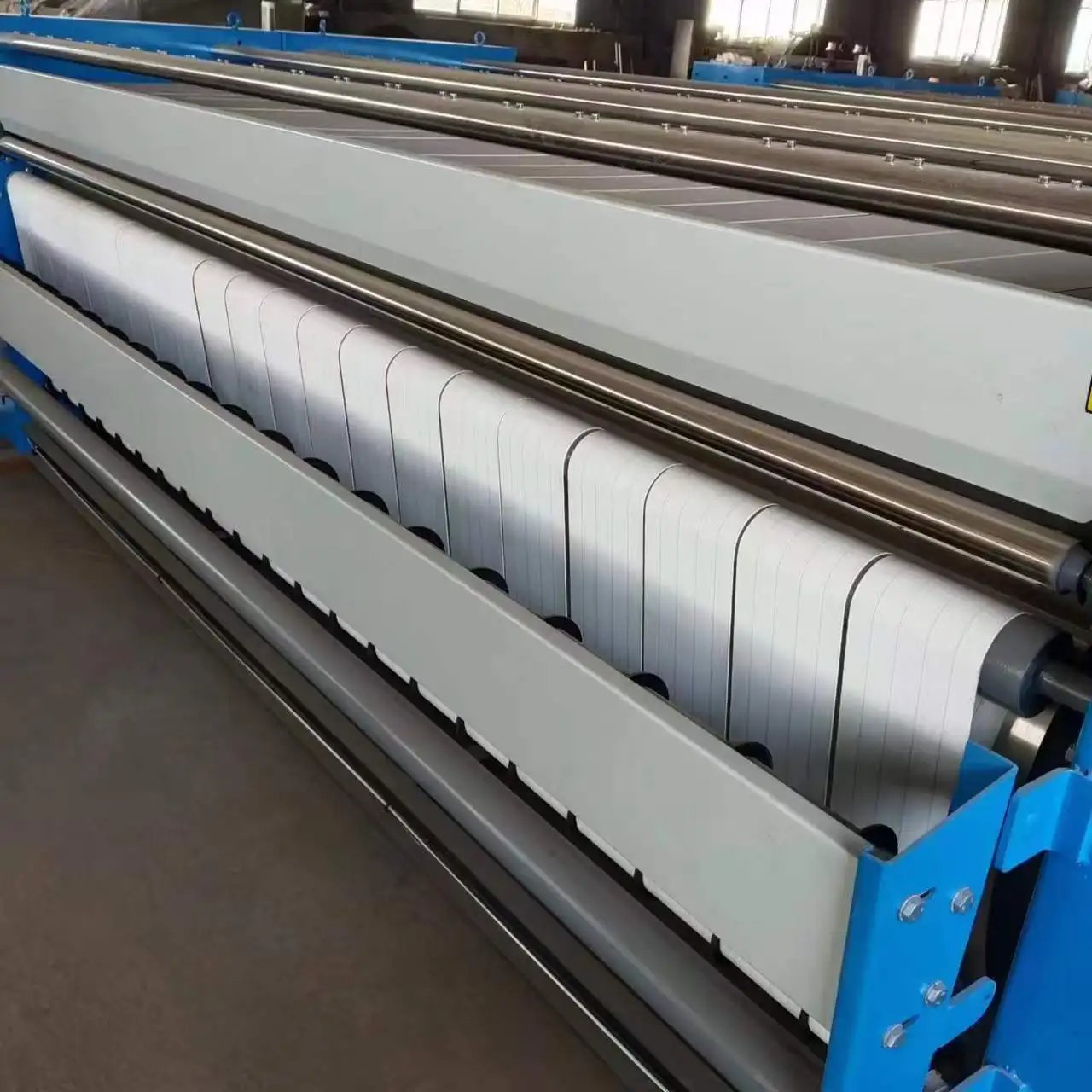 Manufacturers supply fully automatic commercial bed linen ironing machine intelligent control industrial ironing machine